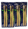 Bamboo Toothbrush Set - 8 Soft Bristle, Vegan & Cruelty-Free Eco-Friendly Oral Care