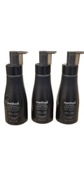 Foaming Hand Wash Set - Vetiver & Amber Scent, 3-Pack, 10 fl oz Reusable Aluminum Bottles