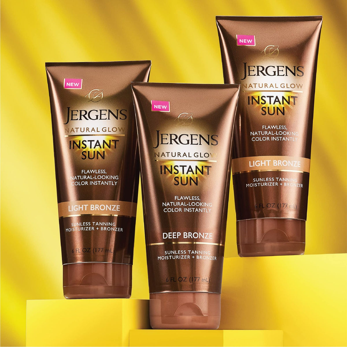 Self Tanner Lotion with Bronzer - Natural Glow Sunless Tanning Moisturizer