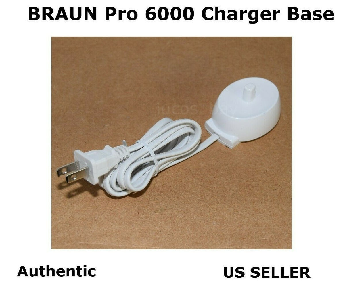 Electric Toothbrush Charger Base for Oral-B Pro 6000 - Universal Replacement