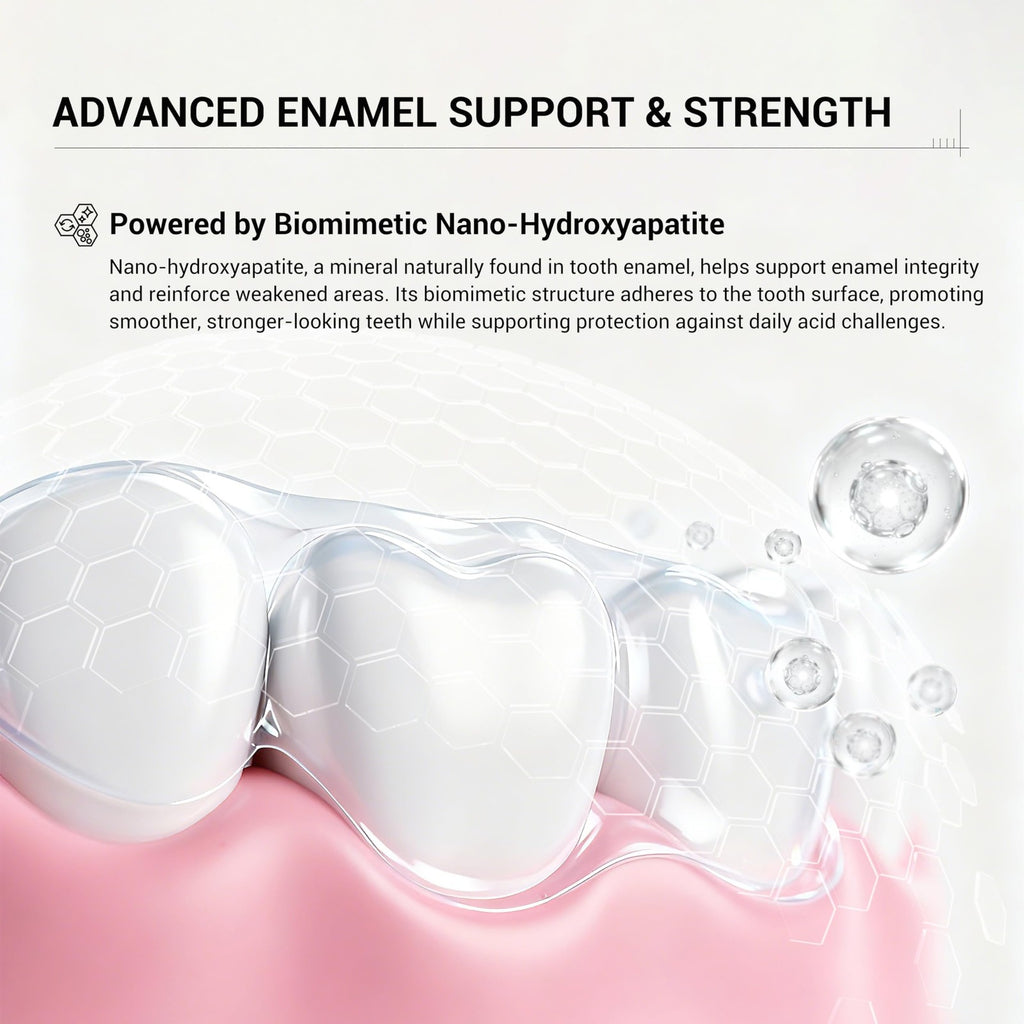 Hydroxyapatite Toothpaste Fluoride-Free Enamel & Gum Care 120g 2 Pack