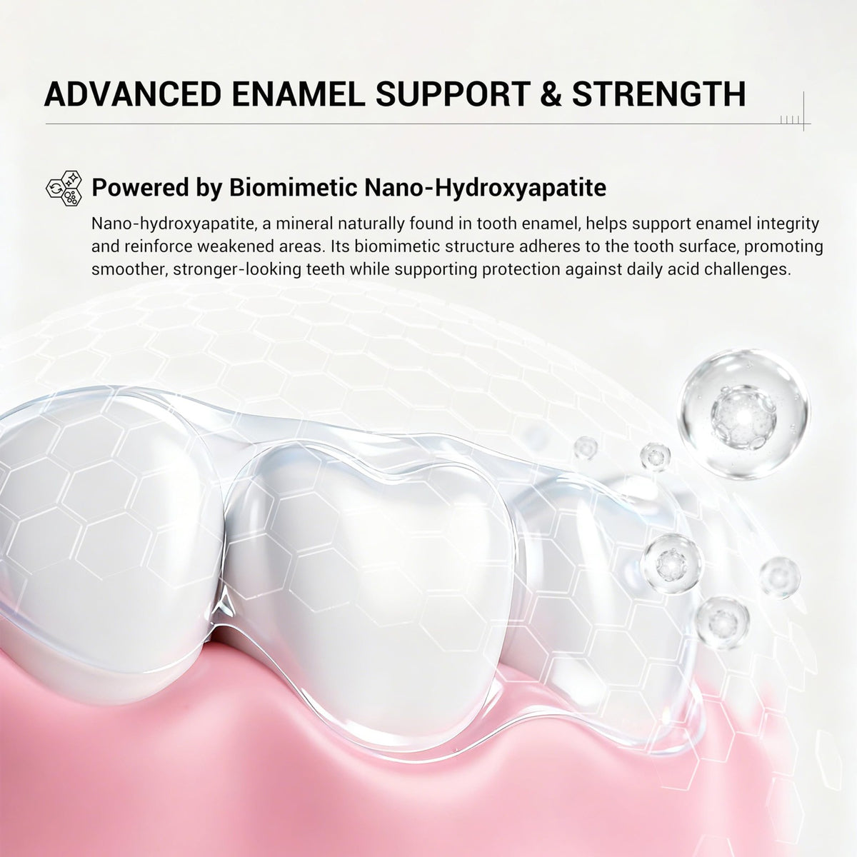 Hydroxyapatite Toothpaste Fluoride-Free Enamel & Gum Care 120g 2 Pack