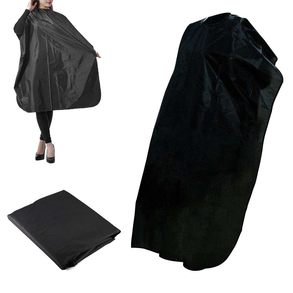 Professional Hair Cutting Cape for Salon & Home Use - Waterproof Nylon Gown