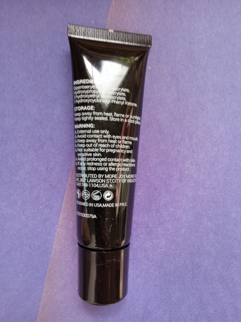 Nail Art Rhinestone Glue UV LED Cured Gel 3g 1.06 oz for Nail Tips & Decorations