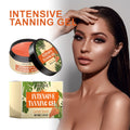 Sunless Tanning Gel with Carrot Oil - Moisturizing Body Bronzer & Accelerator