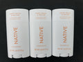 Native Deodorant Sweet Peach & Nectar Aluminum & Paraben Free 3 Pack
