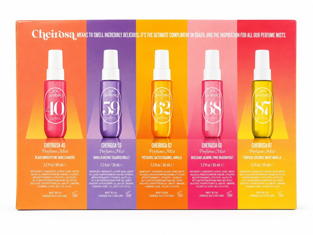 Sol de Janeiro Perfume Mist Set - Cheirosa 40, 59, 62, 68, 87 - New