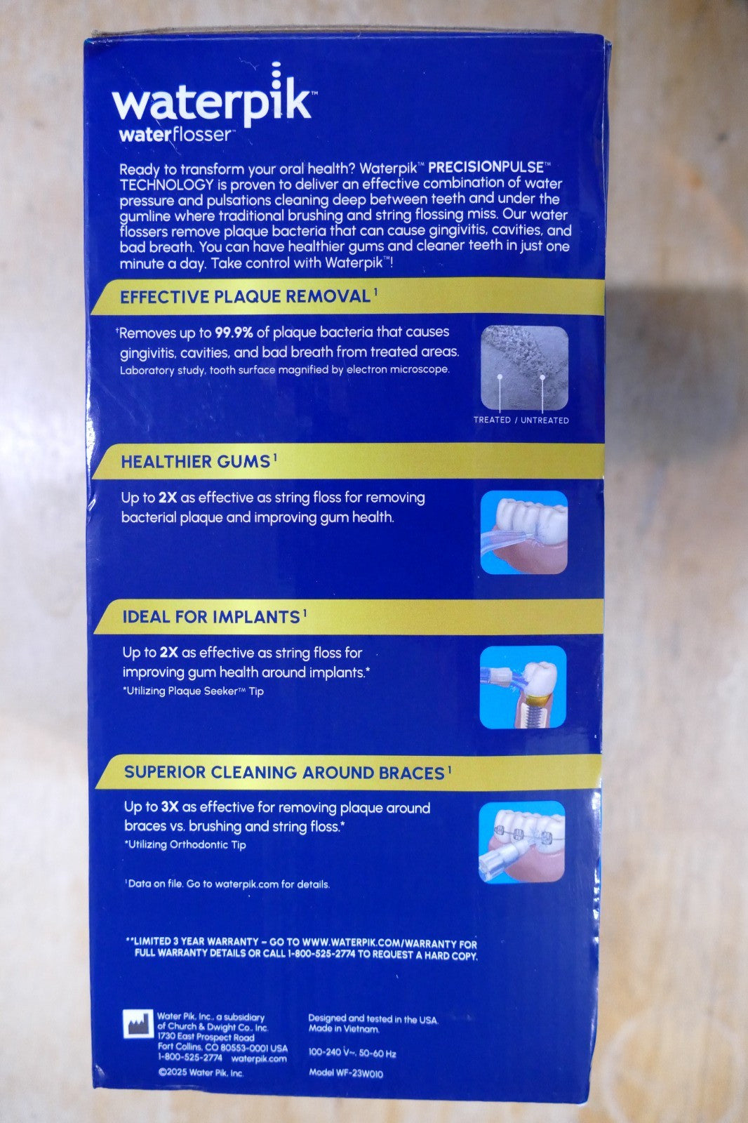 Waterpik Promax Water Flosser with SmartAdvance Mode - Oral Care Device