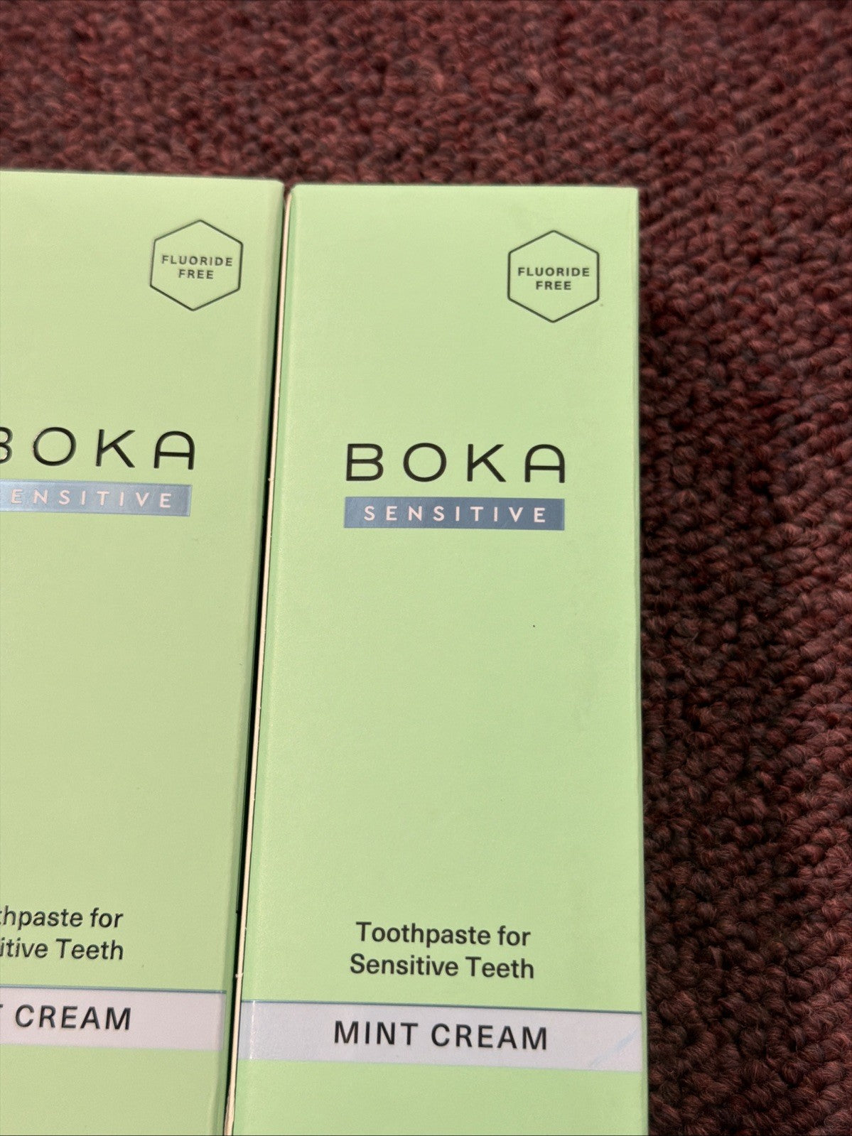 Sensitive Nano Hydroxyapatite Toothpaste Fluoride-Free Mint 3.4 oz - Pack of 3