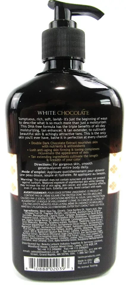 Dark Tanning Lotion with Brown Sugar & White Chocolate - 18 fl oz