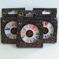 Assorted Nail Art Beads - Pack of 3 for Nail Decoration & Embellishments