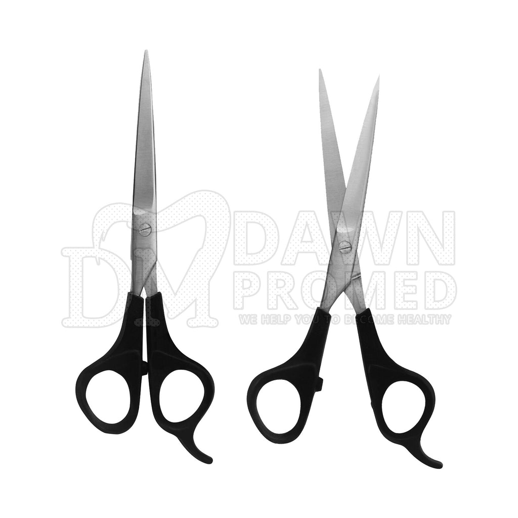 7.5-Inch Professional Hair Cutting Scissors Shears Stainless Steel with Plastic Handle