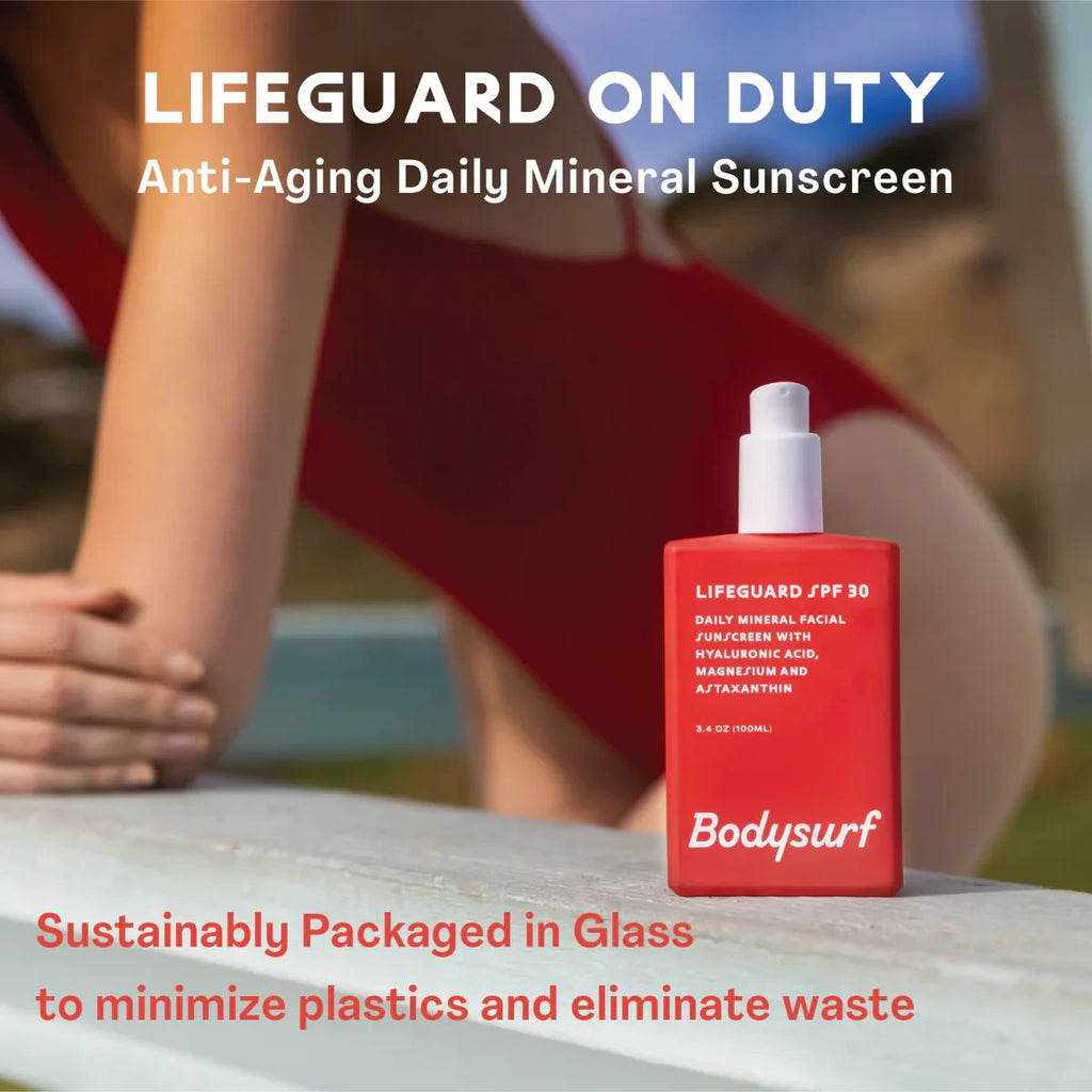 Mineral SPF 30 Sunscreen with Hyaluronic Acid - Daily Face & Body Sunblock