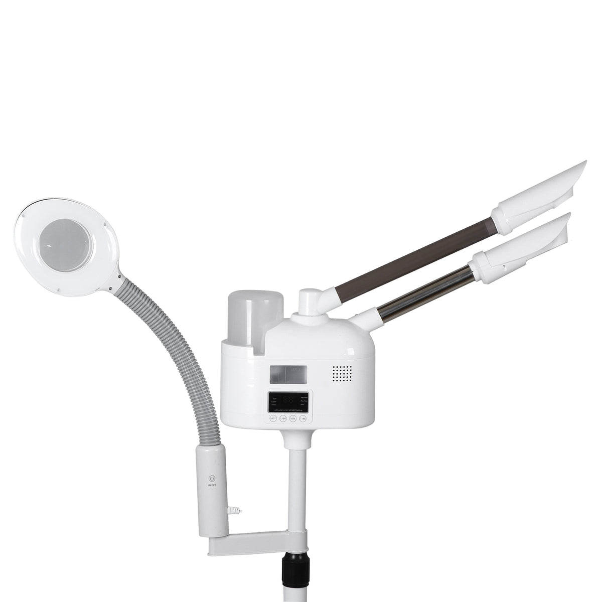 Professional 3-in-1 Facial Steamer with Magnifying Lamp for Skin Care