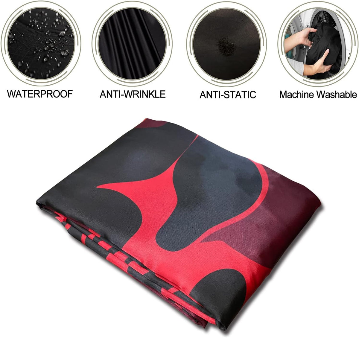 Professional Hair Cutting Cape for Men Salon Waterproof with Snaps