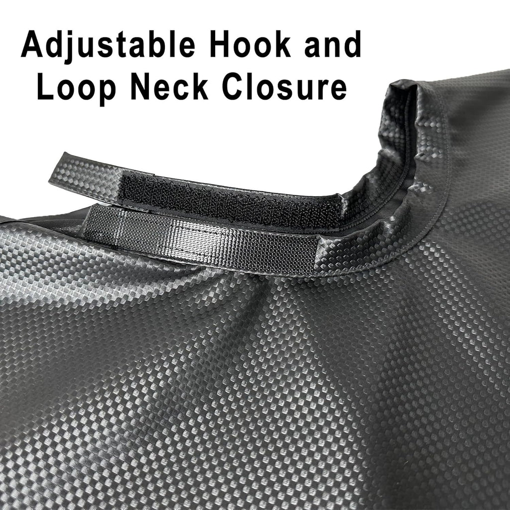 Waterproof Hair Dye Cape for Salon & Hairdressing, Adjustable Neck Cover