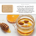 French Shea Butter Honey Almond Bath & Shower Soap - 18 Bars
