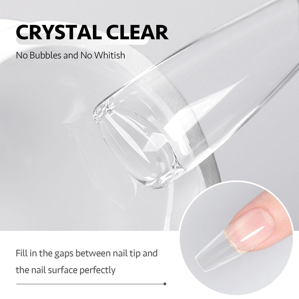 Strong Nail Tip Glue Gel - 15g for Extensions & Press-On Nails