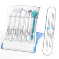 Water Flosser Replacement Tips Set with Storage & Travel Case - 8 Tips