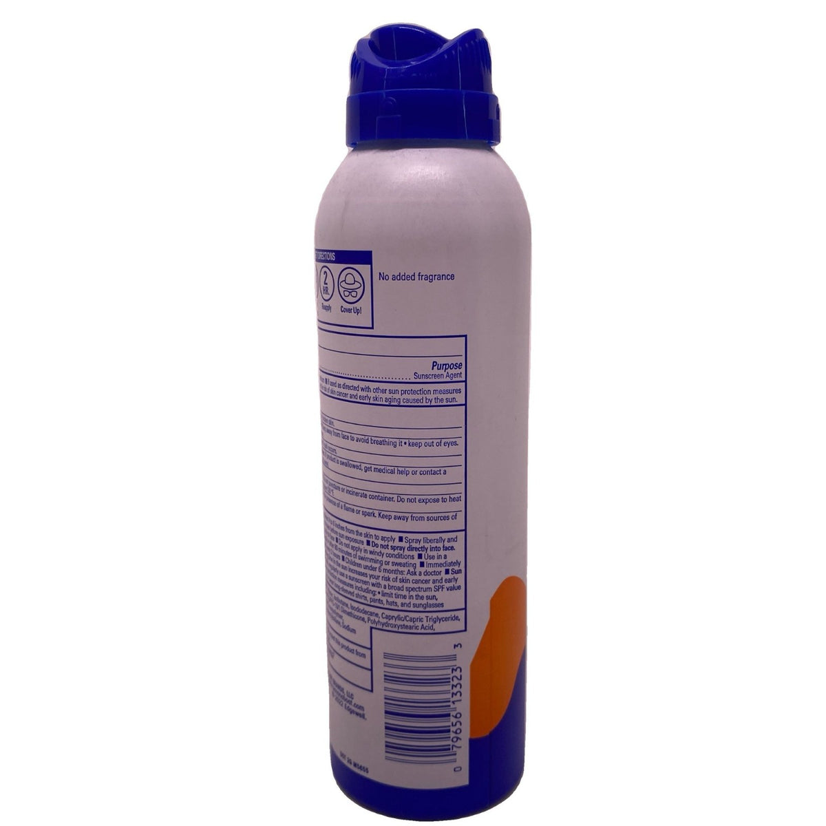 Mineral Sunscreen Spray SPF 50 - Water & Sweat Resistant, 2 x 5 Oz