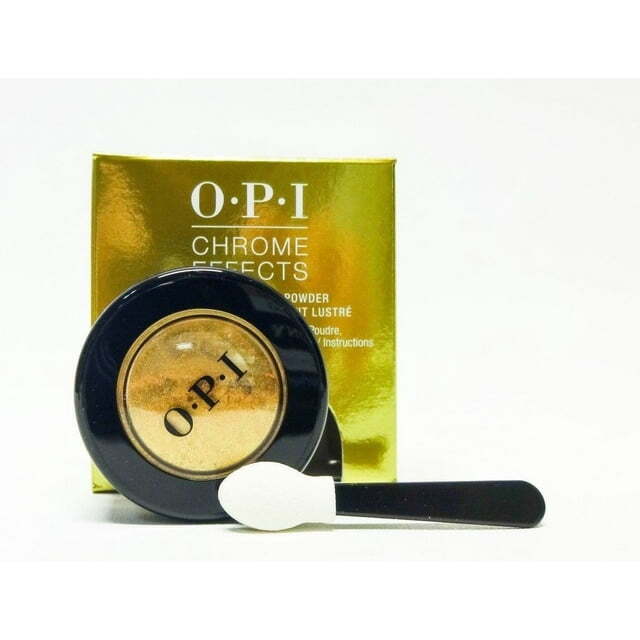 OPI Chrome Effects Mirror Shine Nail Powder - Gold Digger 0.1oz