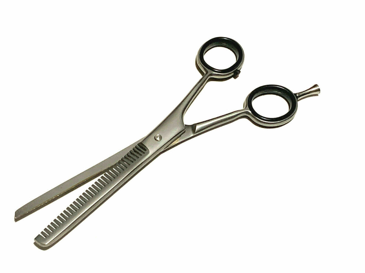 Professional Single Teeth Thinning Hair Scissors Barber Shears - 6.5" German Stainless Steel