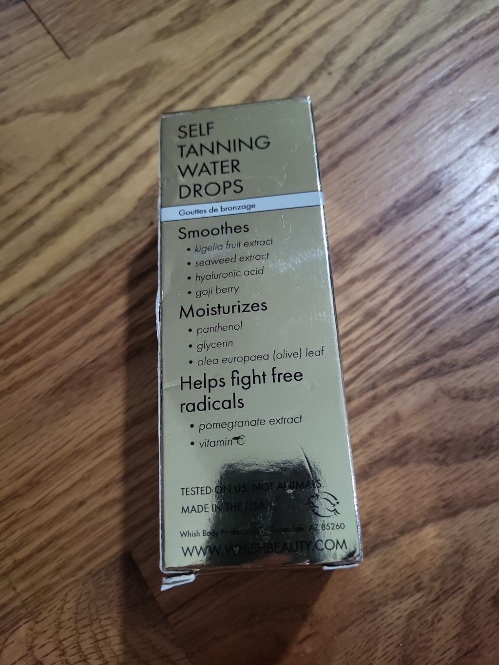 Self Tanning Water Drops - Glowing Coverage, 4 oz, Authentic