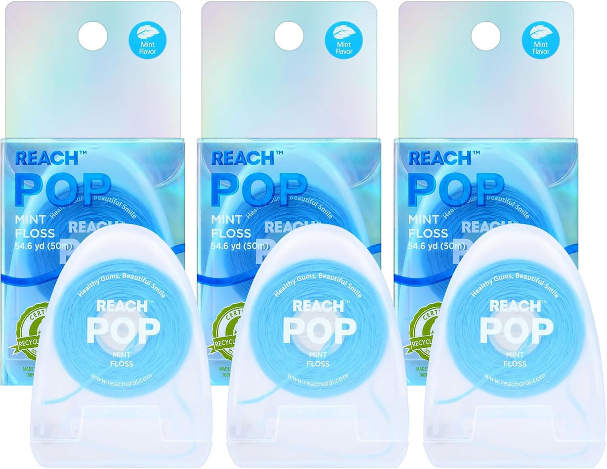 Dental Floss Mint Flavored Shred Resistant Vegan Micro-Thread Plaque Remover