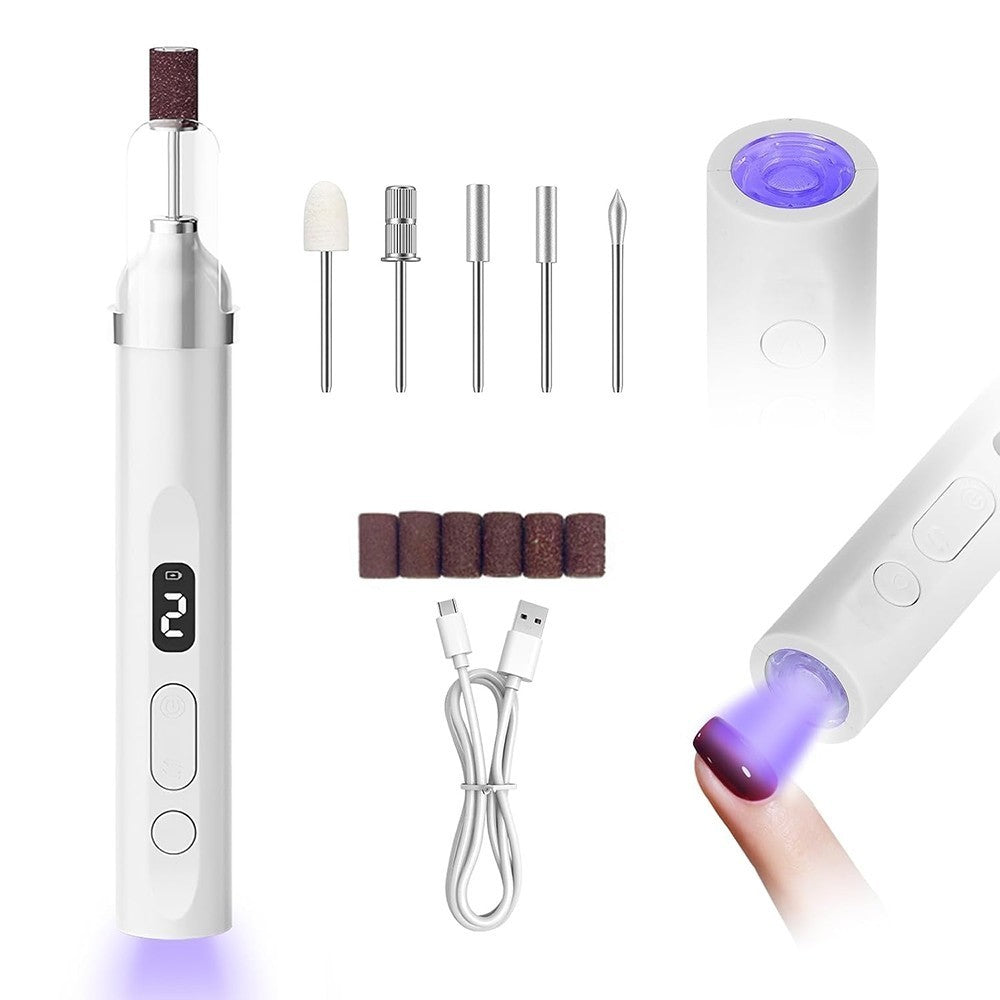 Self Toe Nail Grinder for Thick Toenails Set Manicure Pedicure Tool