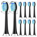Toothbrush Replacement Heads Compatible with AquaSonic Black Series