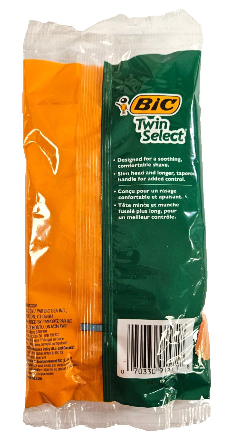 BIC Twin Select Disposable Razors Men 10 Count, 3 Pack