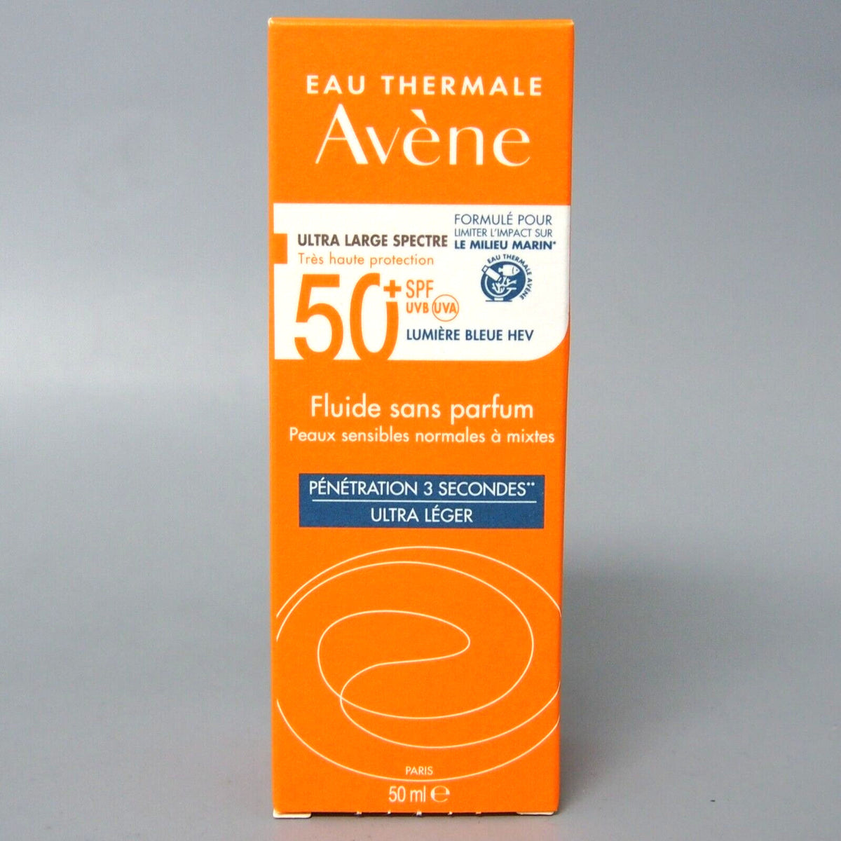 Avene SPF 50+ High Protection Sunscreen Fluid Fragrance-Free 50ml
