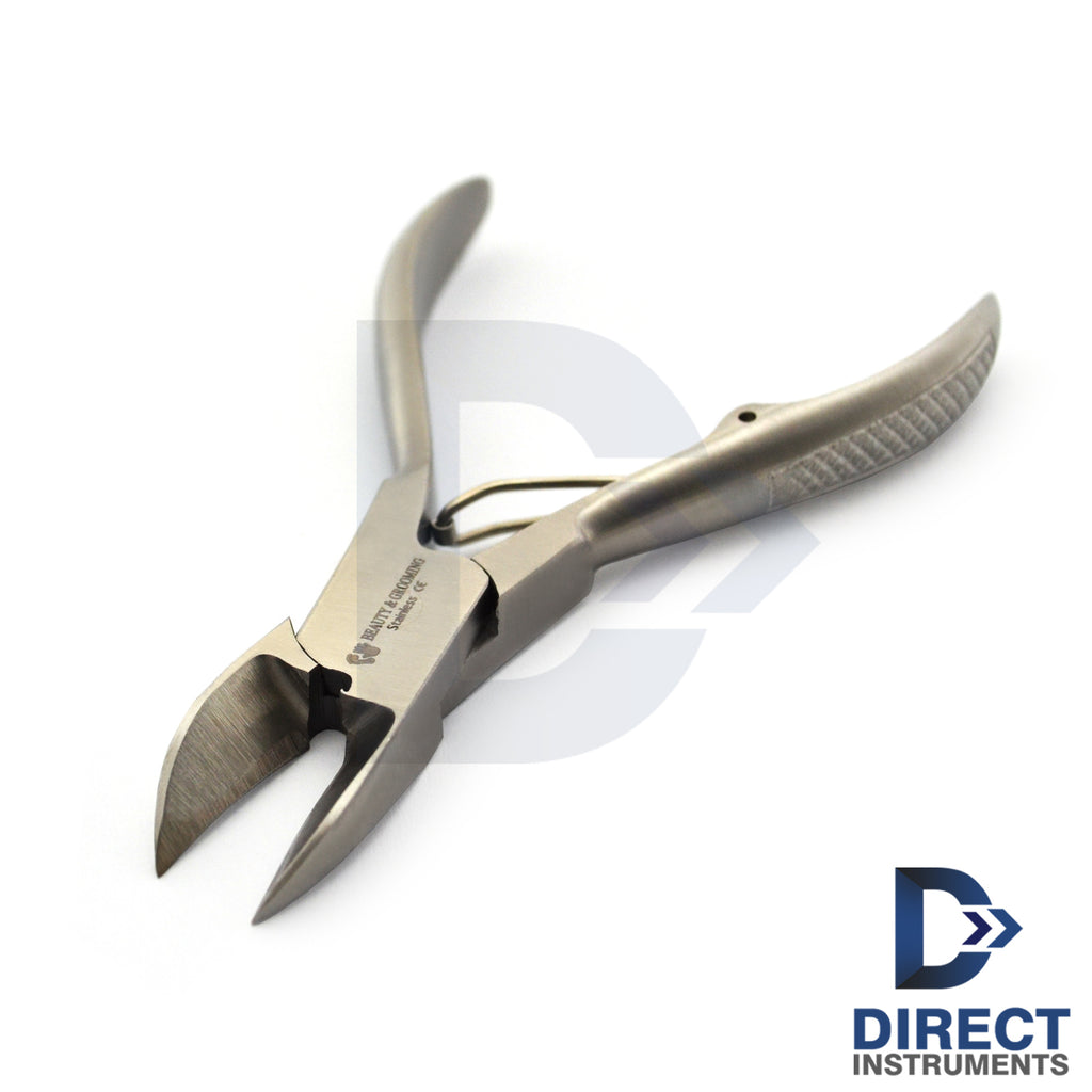 Heavy Duty Toe Nail Clipper 4-inch Pedicure Grooming Nippers - Podiatrist Tool