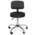 Adjustable Swivel Massage Stool with Back Support for Salon Spa Tattoo Chair