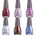 Set of 6 Sinful Colors Kylie Nail Polishes Velvet Collection - Krushed Kozy King Kurtsey Kommotion