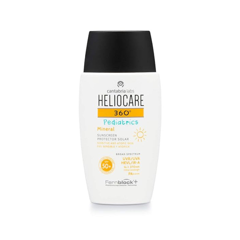 Pediatric Mineral Sunscreen SPF 50+ for Sensitive & Atopic Skin