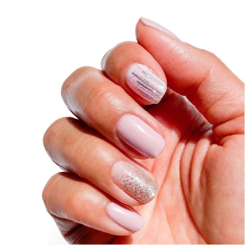 Gel Nail Strips Manicure Kit - Ultra Shine, Long Lasting, Easy Application