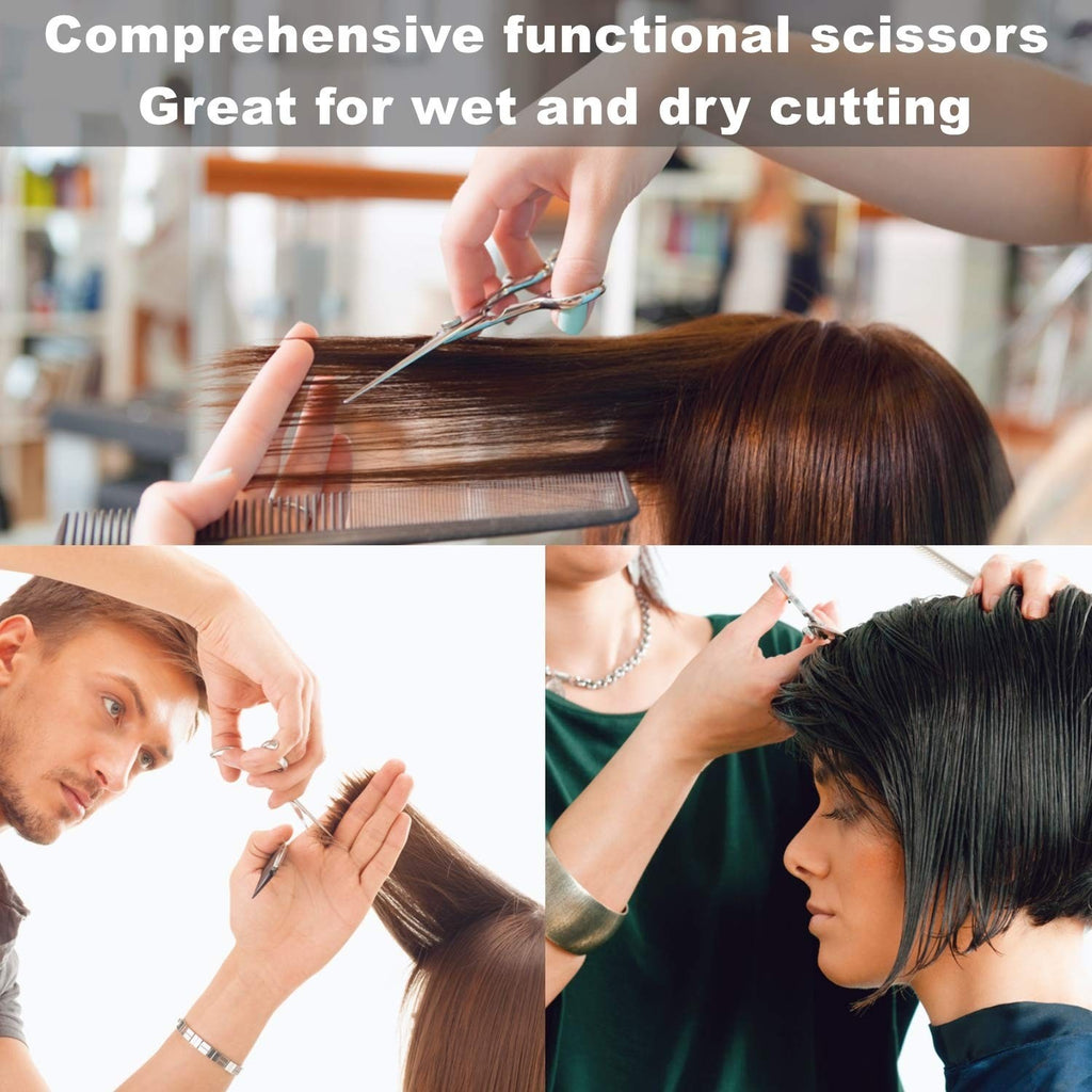 Professional Hair Cutting Scissors - Sharp Stainless Steel Barber Shears