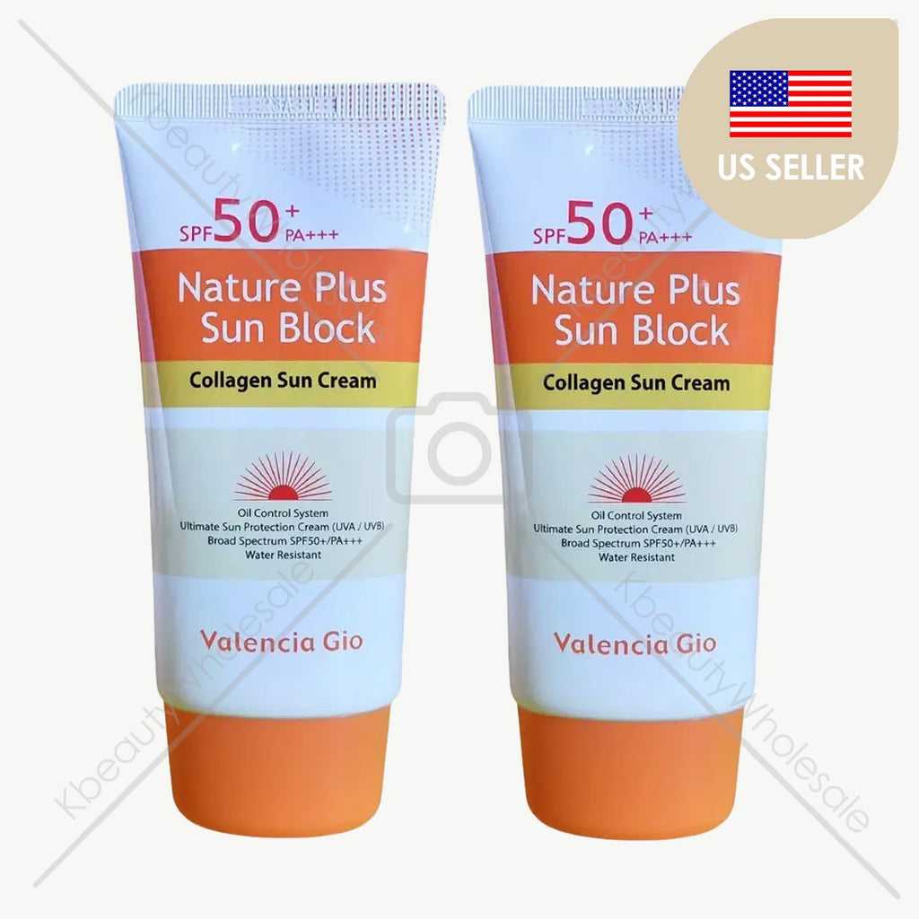 SPF 50+ Collagen Sun Cream Face Sunscreen with Broad Spectrum Protection