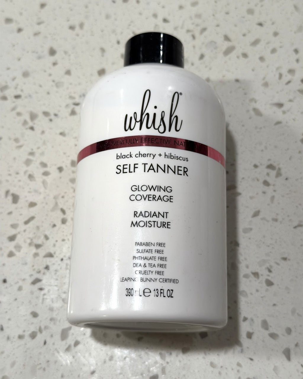 Self Tanner Black Cherry Hibiscus - 13 oz Glowing Skin Coverage