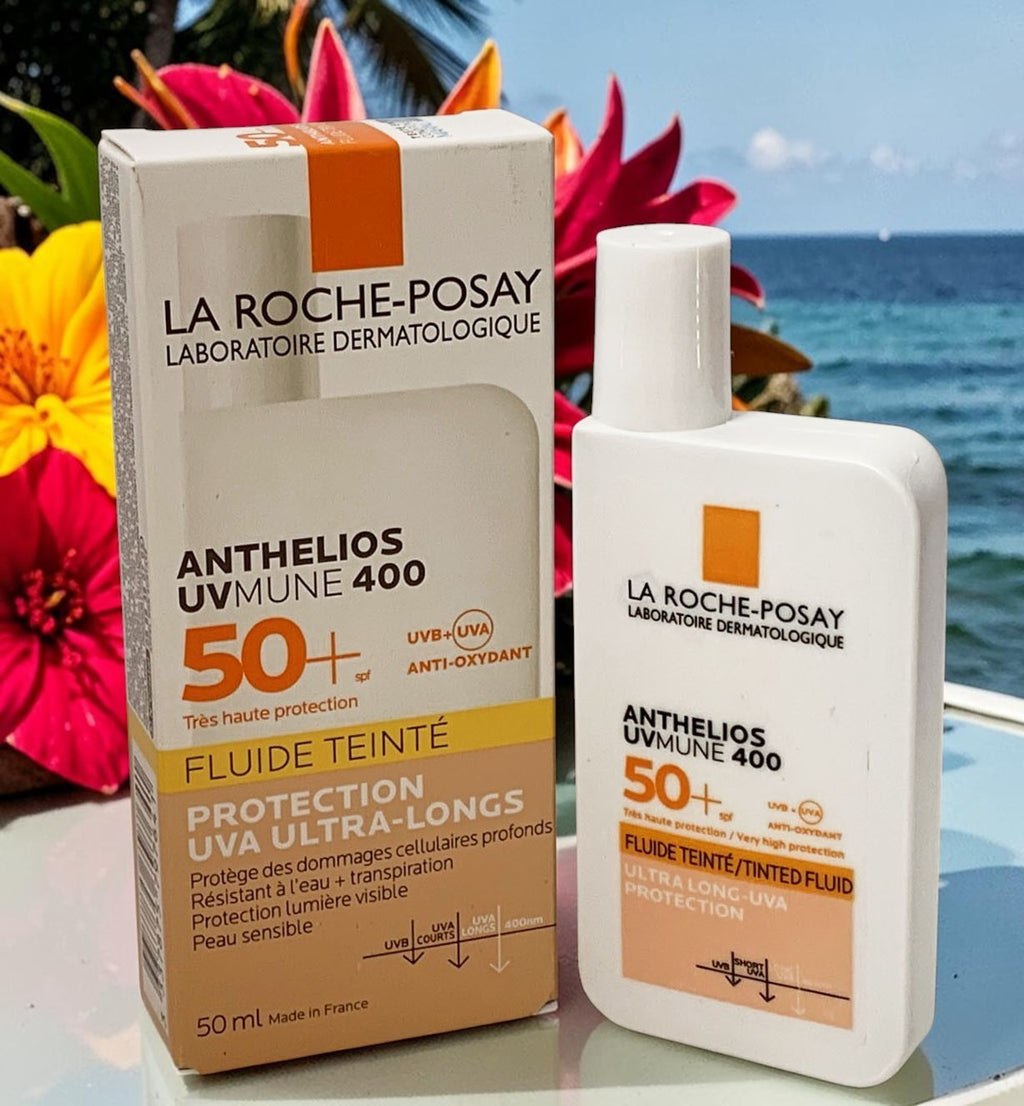 SPF 50+ Tinted Sunscreen Fluid with UVA/UVB Protection - 50ml