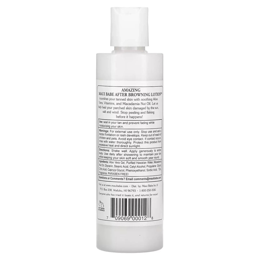 After Sun Tan Extender & Healer Lotion - Hydrating Hawaiian Botanical Formula, Pack of 3