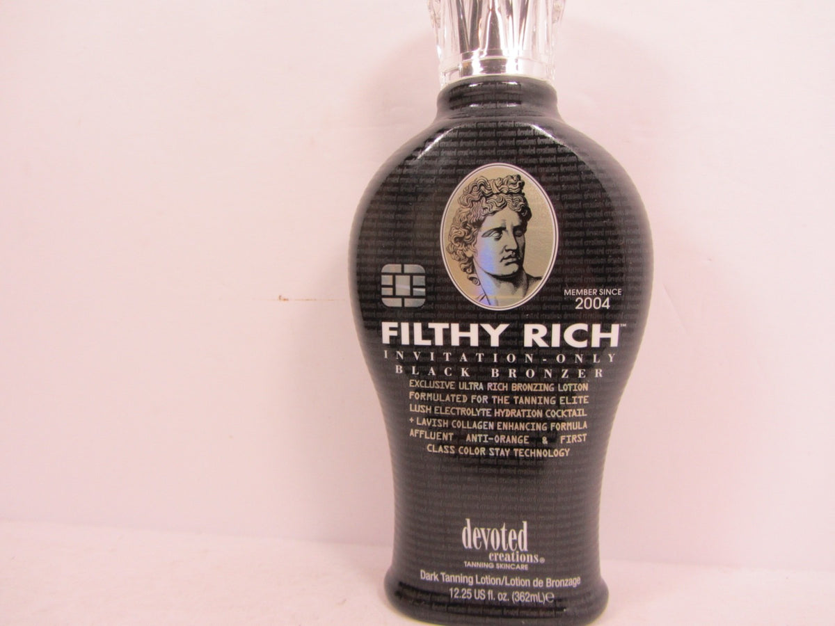 Black Bronzer Tanning Lotion - Rich Hydrating Formula by Devoted Creations