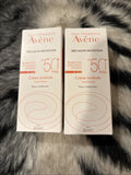 Avene SPF50+ Mineral Sunscreen Lightly Tinted 50ml - High Protection, Broad Spectrum