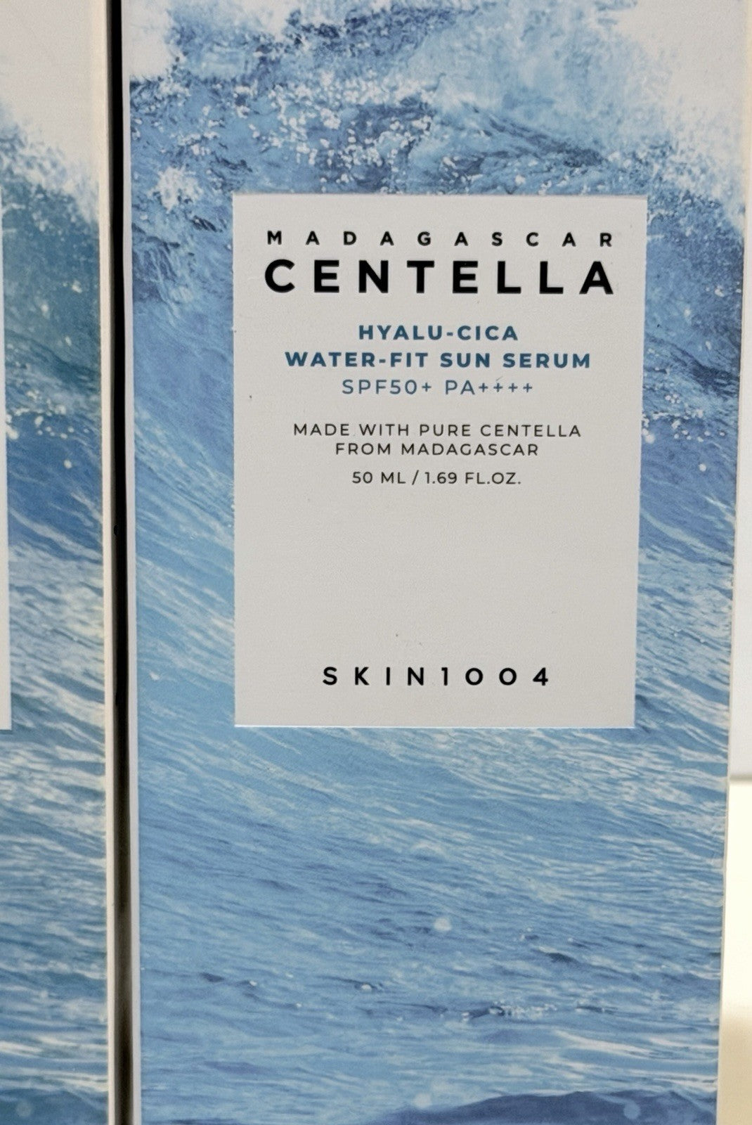 2 Pack Hydrating Sun Serum SPF50+ PA++++ with Centella & Hyaluronic Acid