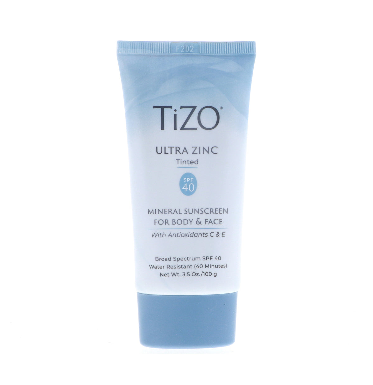 Tinted Mineral Sunscreen SPF40 for Face & Body - Zinc Oxide Moisturizer, 3.5 oz