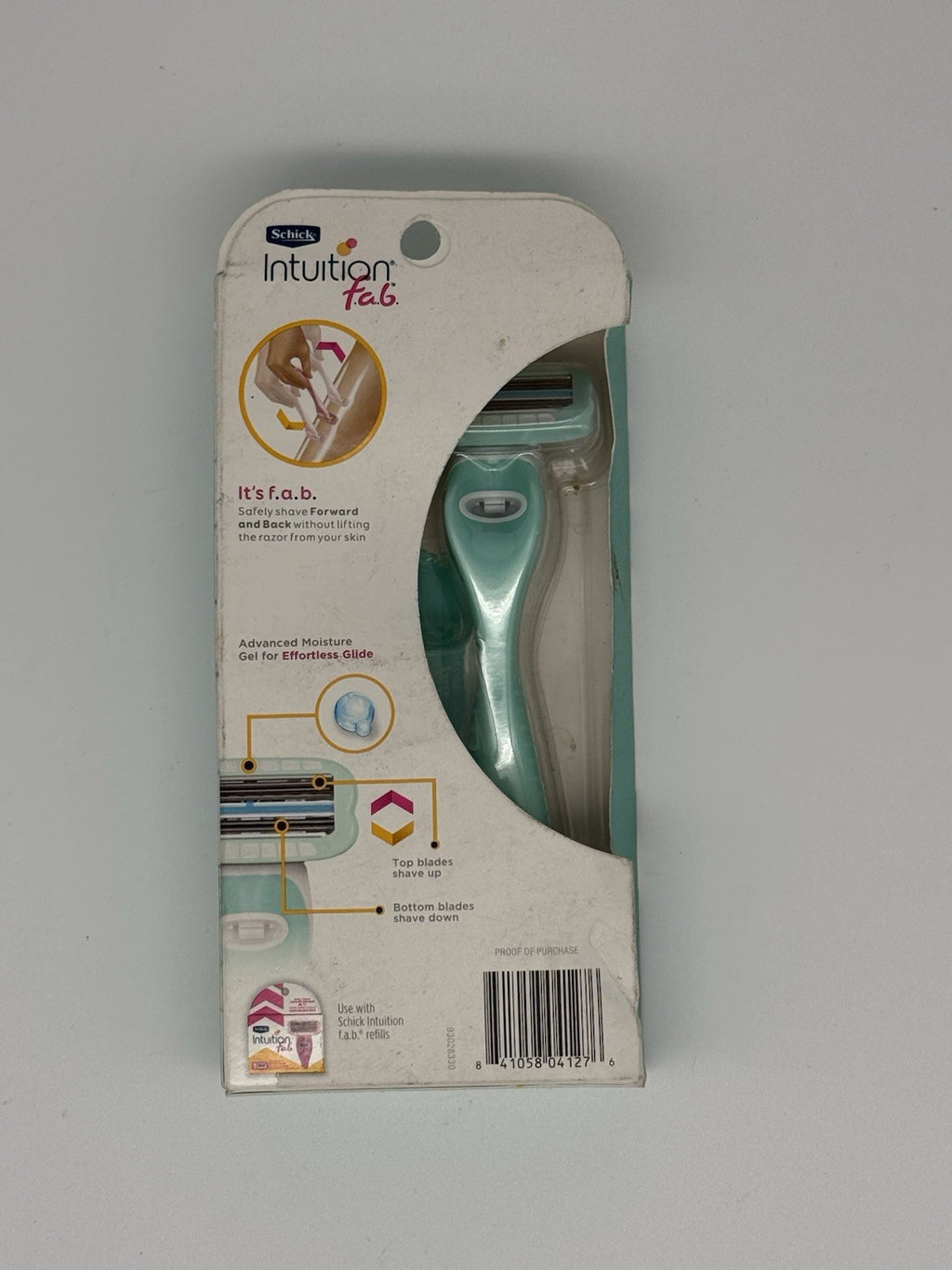 Vintage Women's Bi-Directional Razor with Moisture Gel - Discontinued Schick Fab
