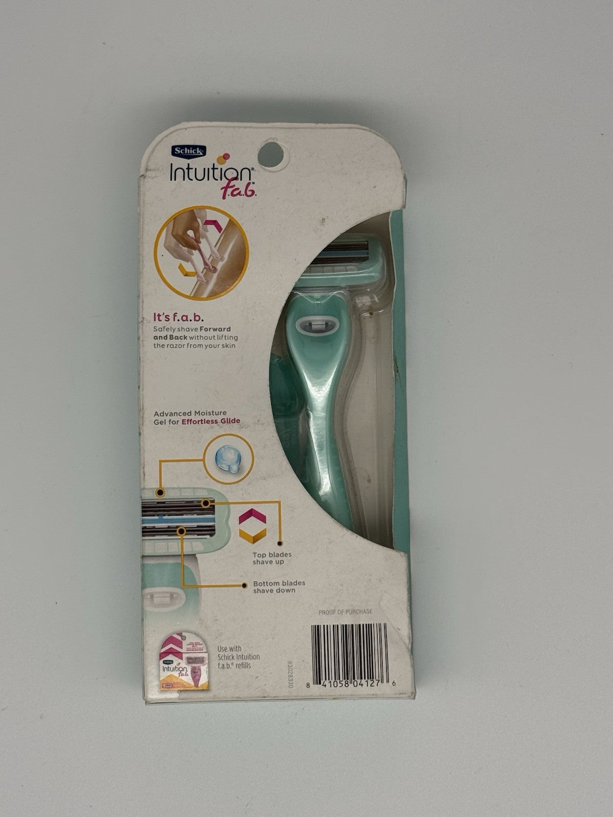 Vintage Women's Bi-Directional Razor with Moisture Gel - Discontinued Schick Fab