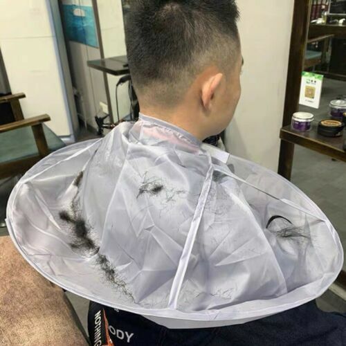 Professional Hair Cutting Cape with Adjustable Clips for Salons & Barbershops