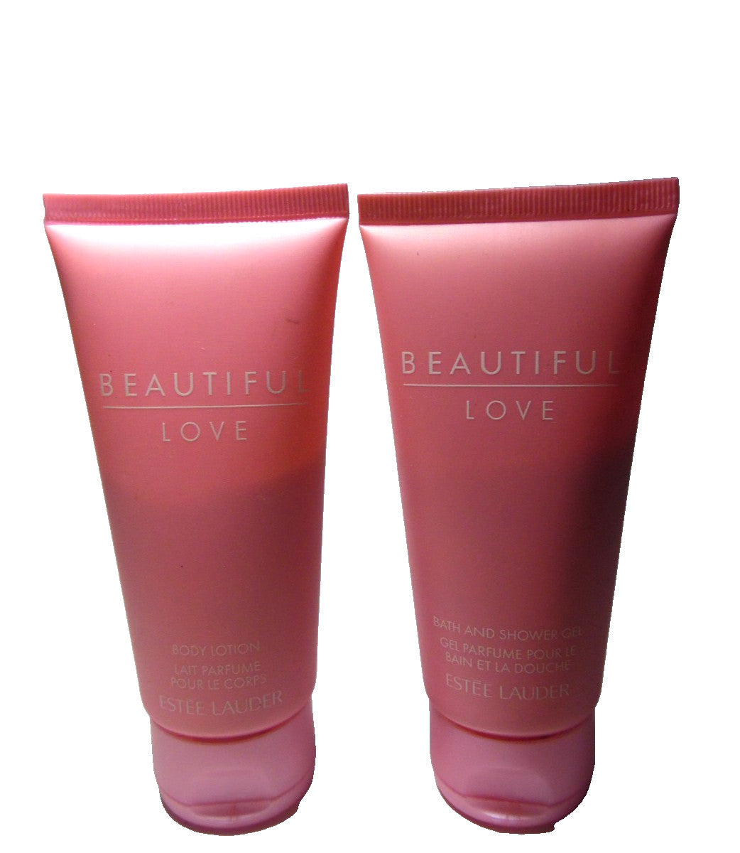 Estee Lauder Beautiful Love Body Lotion and Shower Gel Set 2.5 Oz each